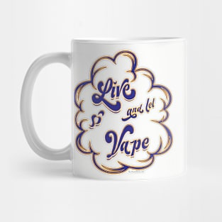 Ω VAPE  | Live and Let Vape Mug